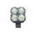 Đèn pin sạc cầm tay siêu sáng Terino L2X4 (40w, chống nước) - Hàng chính hãng5