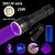 Đèn pin sạc cầm tay tia cực tím (UV) cao cấp Terino D113-UV (365nm, 20W)- Hàng chính hãng