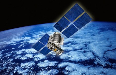 Một vệ tinh trong hệ thống định vị toàn cầu Glonass