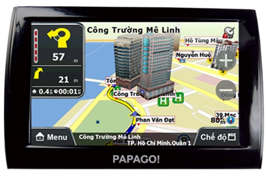 Thiết bị dẫn đường PAPAGO Z3 - VIETMAP