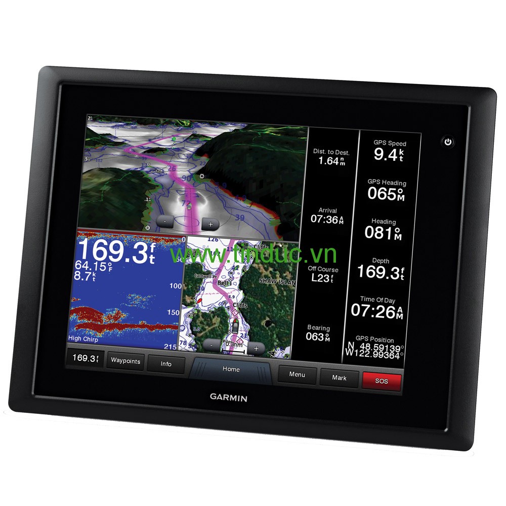 Máy định vị Garmin GPSMAP® 8012 MFD