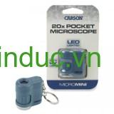 Kính hiển vi bỏ túi MicroMini MM-280B (20x) (Hãng Carson - Mỹ)