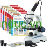 Kính hiển vi một mắt Amscope M158C-EXCL1-E phóng đại  40X-1000X kèm Camera USB (Hãng AmScope - Mỹ)