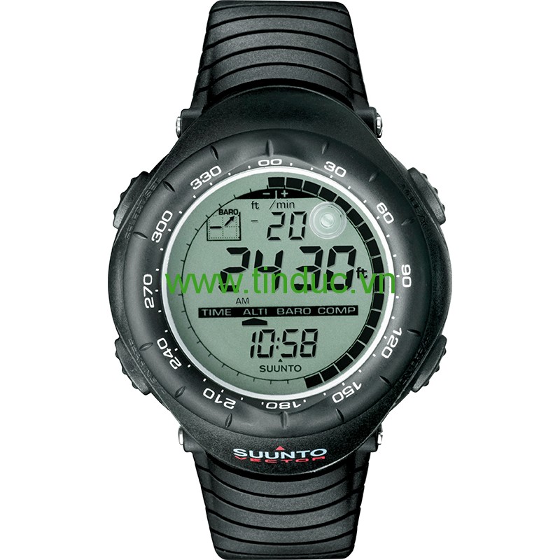 La bàn máy tính Suunto Vector Wristop ( màu đen)