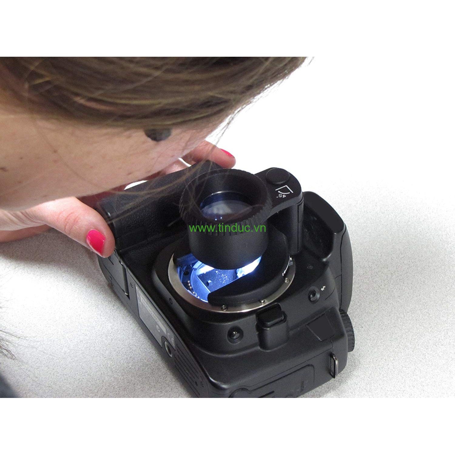 Kính lúp chuyên vệ sinh cảm biến máy ảnh SensorMag SM-44 (4.5x) (Hãng Carson - Mỹ)