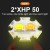 Đèn pin sạc choàng đầu siêu sáng TERINO K18A (chống nước, đèn vàng và trắng) - Hàng chính hãng2
