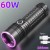 Đèn pin sạc cầm tay tia cực tím (UV) cao cấp Terino D3000-UV  (365nm, 60W)- Hàng chính hãng3